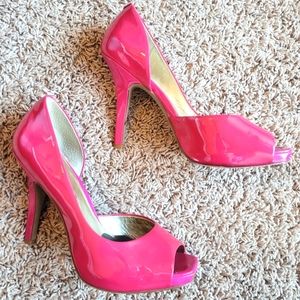 Hot Pink Jessica Simpson Heels